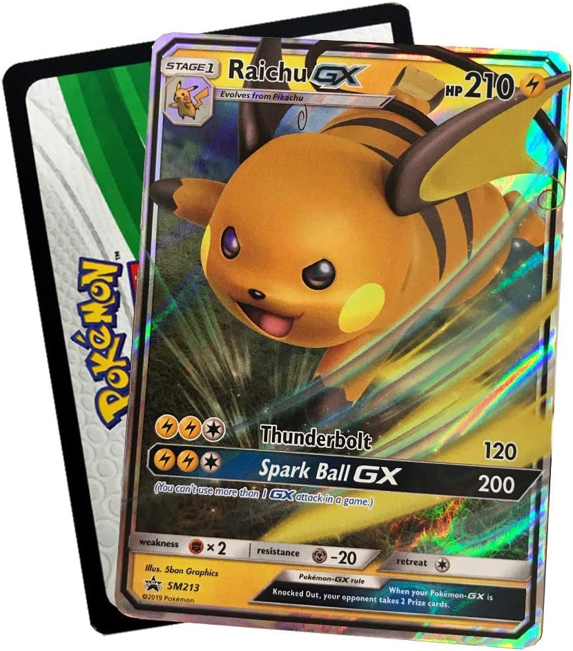 Pokemon TCG: Sun & Moon Hidden Fates - Raichu-Gx Collector'S Tin