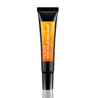 Quick-Dry Nail Glue，Semi Solid Super Strong Adhesive for Press-On Nails，Rhinestones，Acrylic Nails，Fake Nail，No Need UV/LED Cured