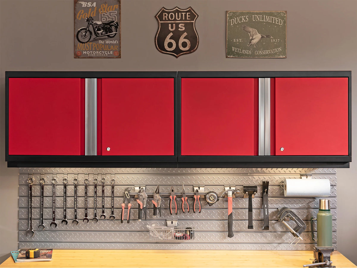 Pro Series 10PC Garage Cabinetry Set · 18-Gauge Steel · Fully-Welded · 192" W X 24" D X 84.75" H