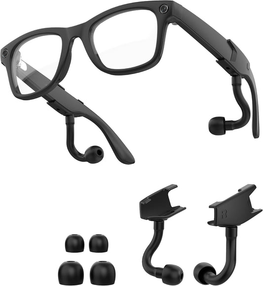 Voice Privacy Ear Tips for Ray-Ban Meta Smart Glasses Accessories