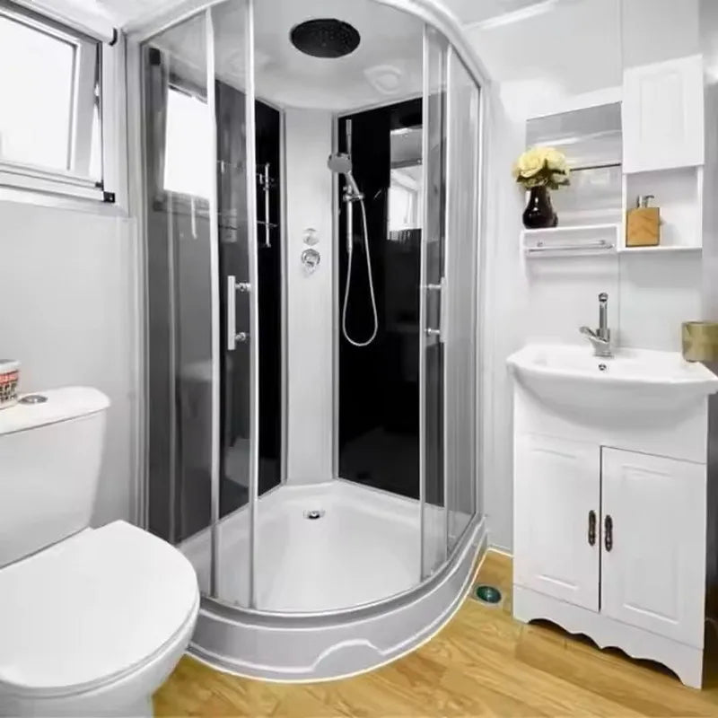 China Factory Supply 2 Bedroom Prefab Expandable Container Homes Great Visibility Folding House Container Home