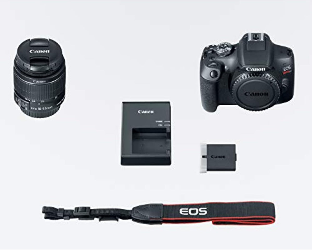 Canon EOS Rebel T7 DSLR Camera EF-S 18-55Mm F/3.5-5.6 Is II Lens Kit