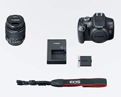 Canon EOS Rebel T7 DSLR Camera EF-S 18-55Mm F/3.5-5.6 Is II Lens Kit