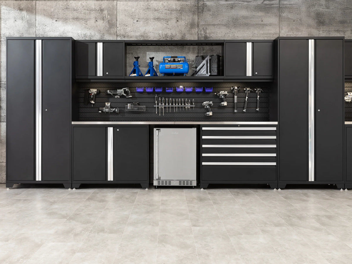Pro Series 10PC Garage Cabinetry Set · 18-Gauge Steel · Fully-Welded · 192" W X 24" D X 84.75" H