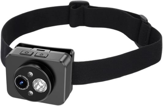 Head Mounted Camera, 1080P Sports Video Camera Wearable POV Camera