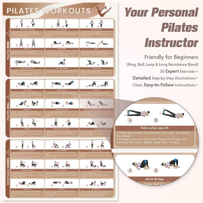 Pilates Kit, Complete Pilates Equipment for Women Home Workouts