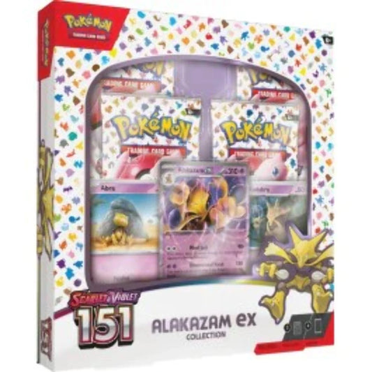 Pokemon Scarlet & Violet 3.5 Pokemon 151 Alakazam Ex Box