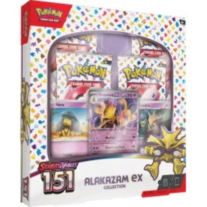Pokemon Scarlet & Violet 3.5 Pokemon 151 Alakazam Ex Box