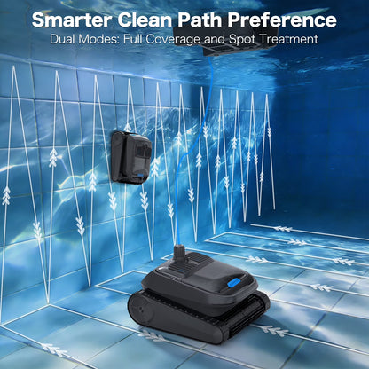 Pool Robot Cleaner 4In1 Omni CP400, Robot Pool Ceaner above Ground Pool and Inground Pool,With Pool Skimmer Robot