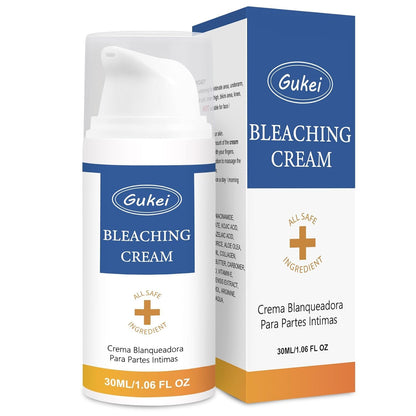 Intimate Areas Skin Lightening Cream Bleaching Cream for Body Sensitive Intimate Area, Private Parts, Underarm, Knees, Elbows, Inner Thigh, Bikini Areas, Bikini Line, Natural Skin Whitening.