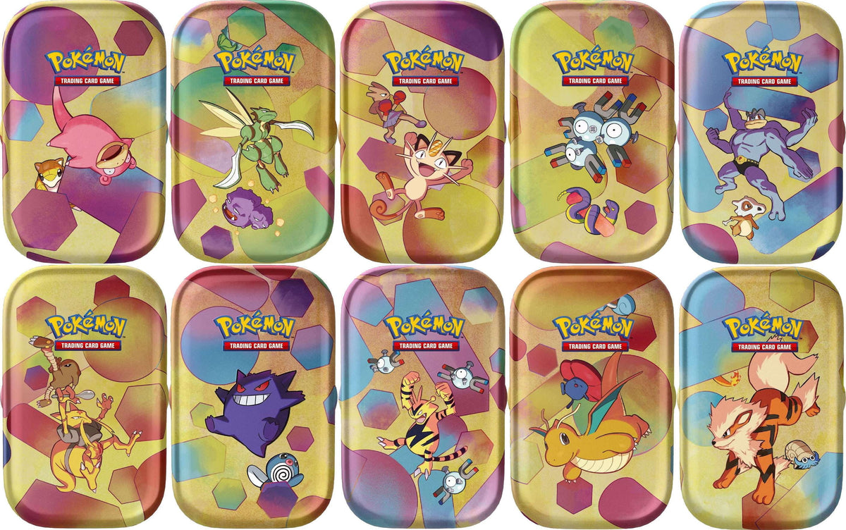 Pokemon TCG: Scarlet & Violet - 151 Mini Tins Display Box