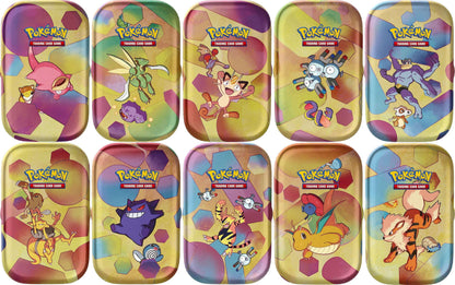 Pokemon TCG: Scarlet & Violet - 151 Mini Tins Display Box