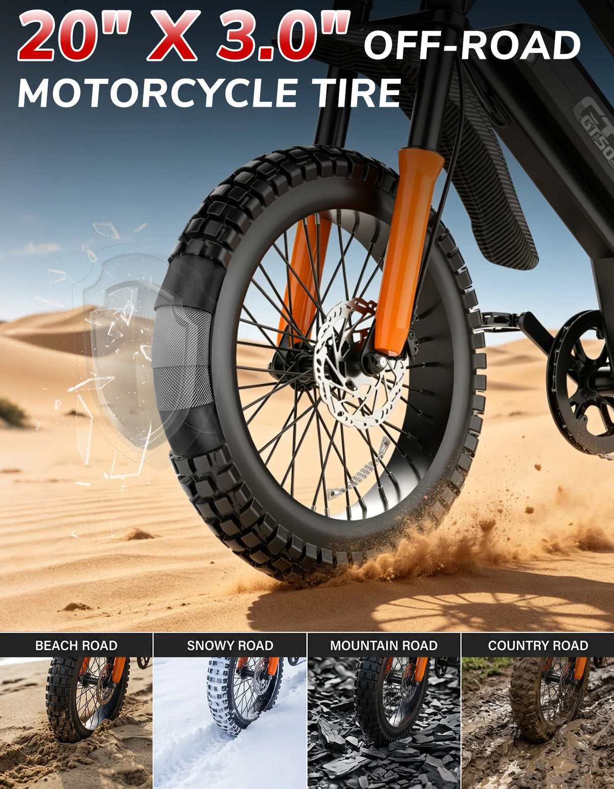 Postjoy GT50 Electric Dirt Bike