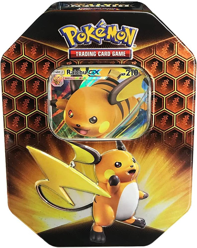 Pokemon TCG: Sun & Moon Hidden Fates - Raichu-Gx Collector'S Tin