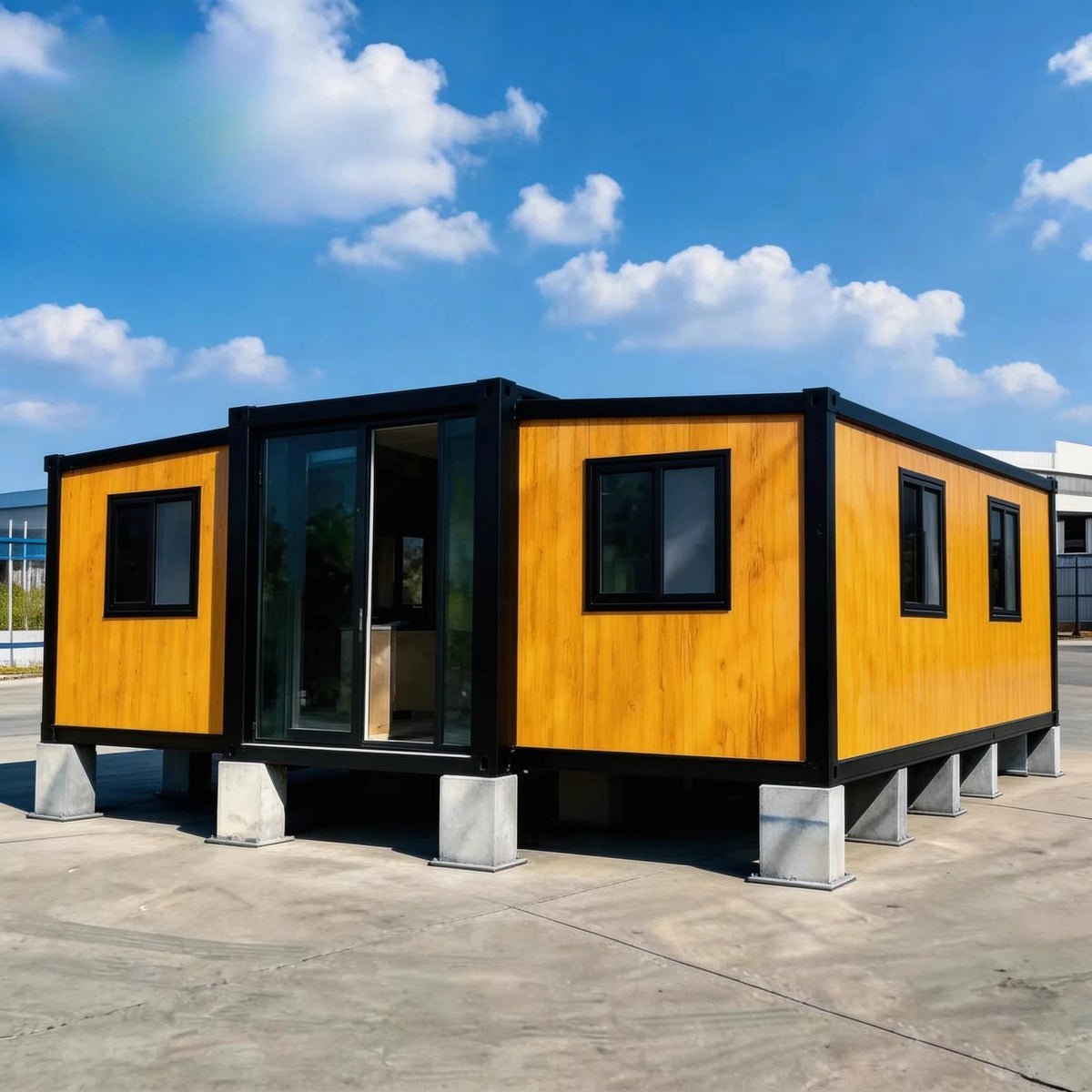 Modern Prefabricated Container House Villa Container Ready Made House Garden Hotels Resorts Containers Foldable Modular Home