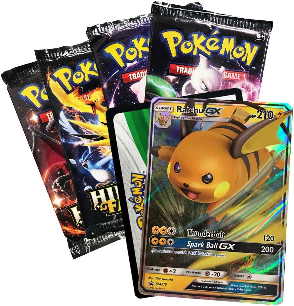 Pokemon TCG: Sun & Moon Hidden Fates - Raichu-Gx Collector'S Tin