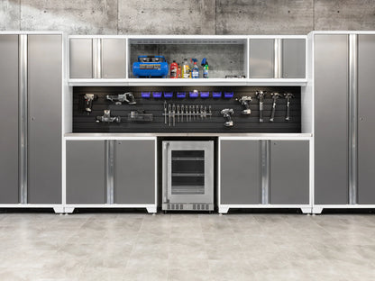 Pro Series 10PC Garage Cabinetry Set · 18-Gauge Steel · Fully-Welded · 192" W X 24" D X 84.75" H