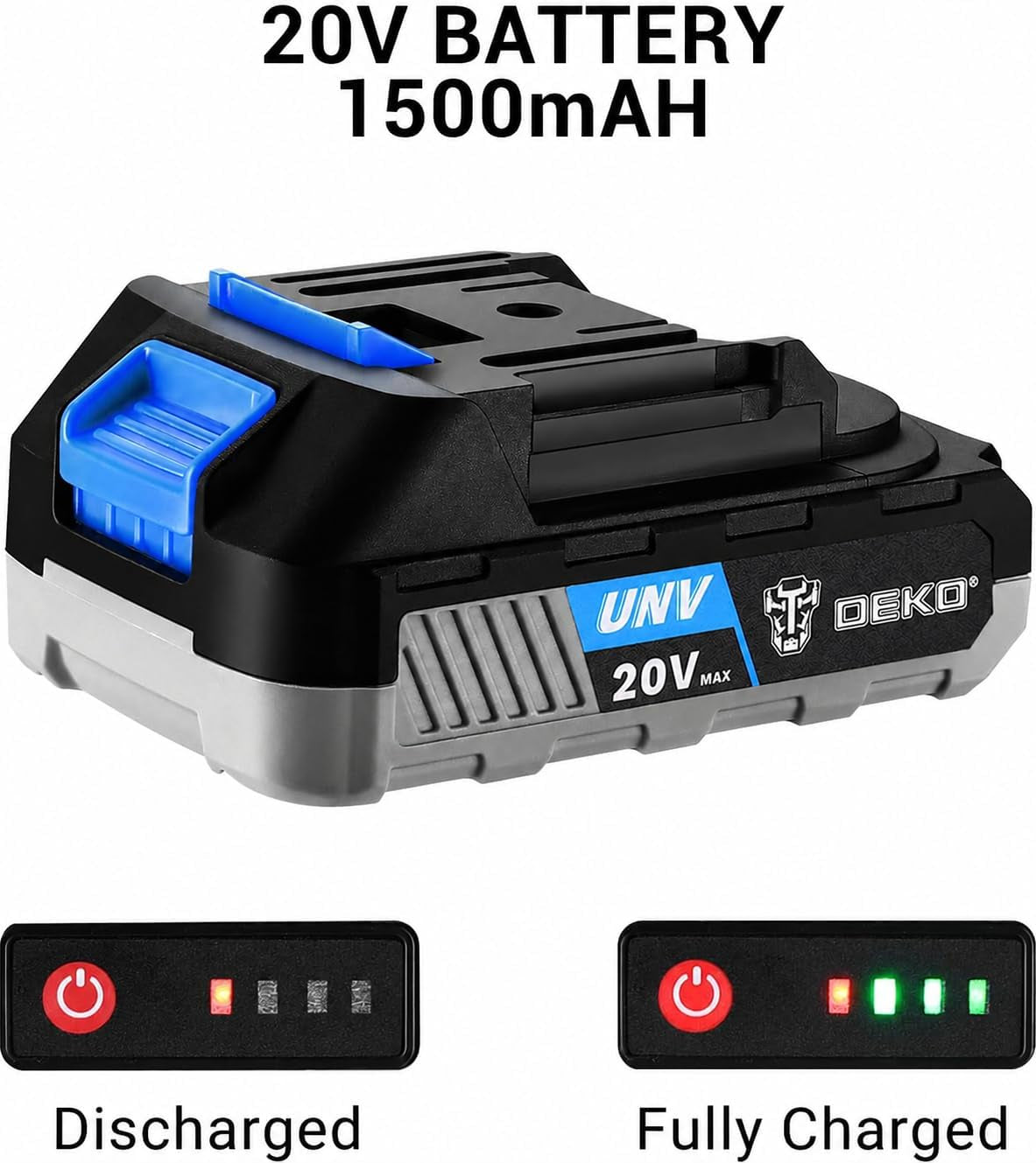 Power Drill Cordless: DEKO PRO Cordless Drill 20V Electric Power Drill Set Tool for Women Drills with Battery and Charger 20 Volt Drills Driver Kit Blue