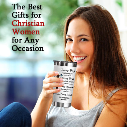 Christian Gifts for Women, Christian Tumblers for Women, 20 Oz