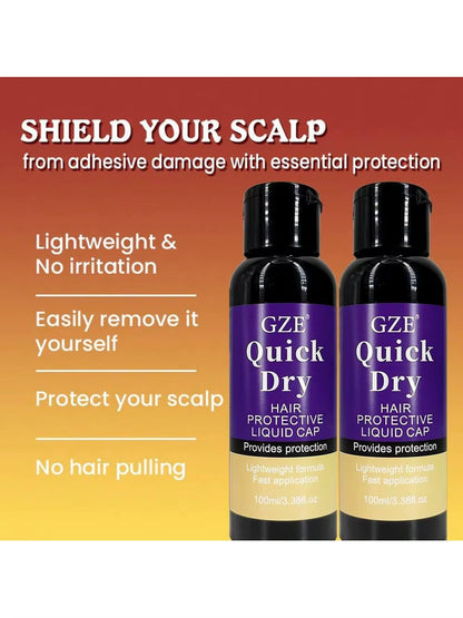 Hair Protective Covering Weave Glue Liquid Protective Shield Quick Weave Protector Leave in Conditioner