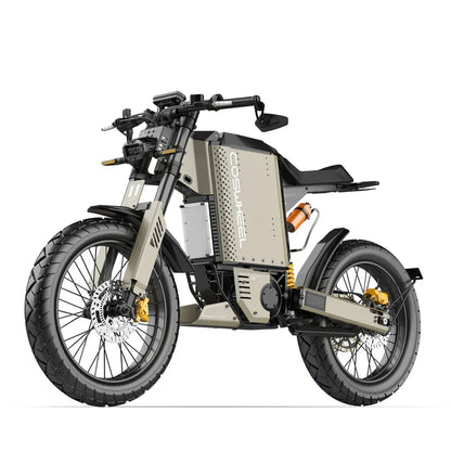 Electric Motorcycle 8600W 72V 50AH up to 120Km/H Hydraulic Brakes Adult off Road Ebike Hydraulic Brakes