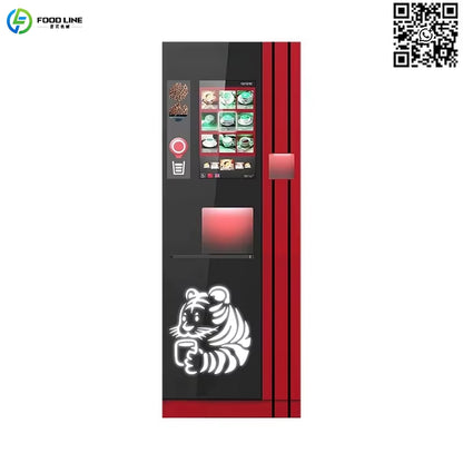 Customized New Smart Robot Vending Machine Bubble Tea Coffee Robot Vending Machine