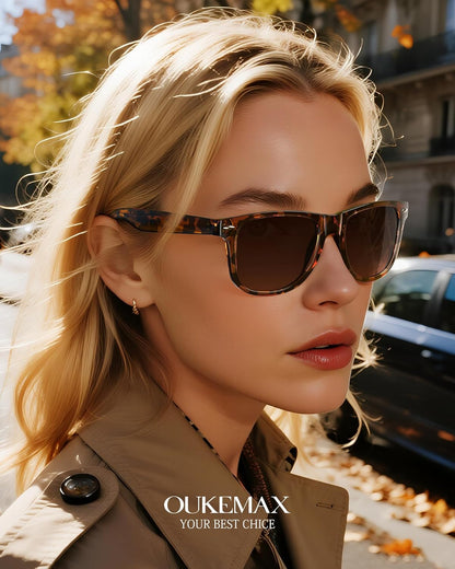 Sunglasses-Women Polarized Sunglasses-Womens: Trendy Sun Glasses Polarized UV400 Protection Fashion Sun Glasses
