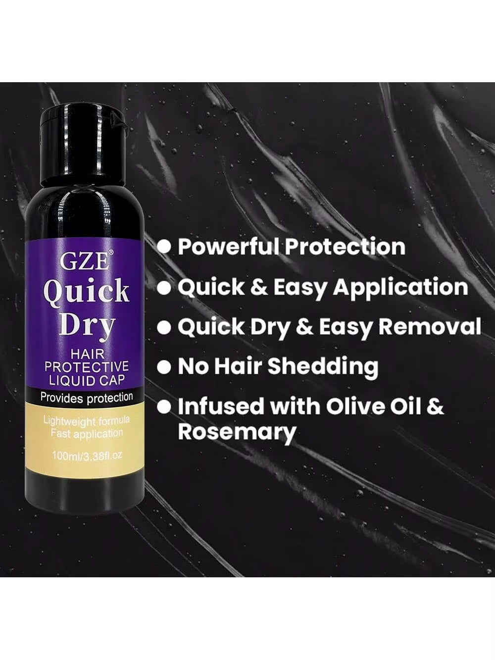Hair Protective Covering Weave Glue Liquid Protective Shield Quick Weave Protector Leave in Conditioner
