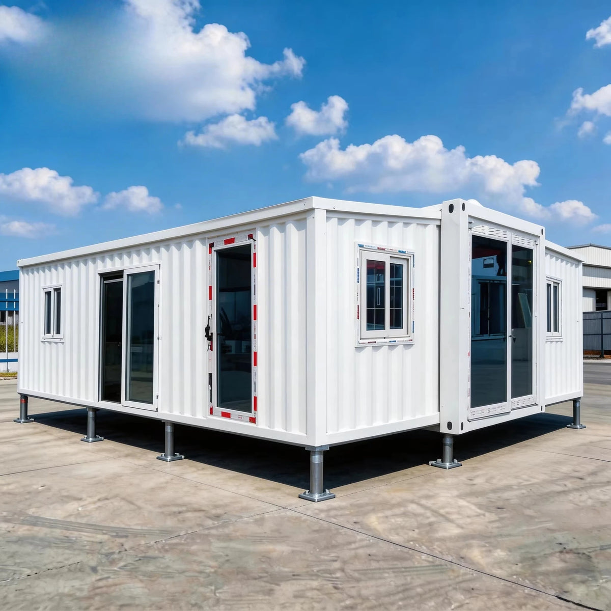Modern Prefabricated Container House Villa Container Ready Made House Garden Hotels Resorts Containers Foldable Modular Home