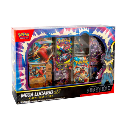 POKEMON MEGA LUCARIO EX FIGURE BOX