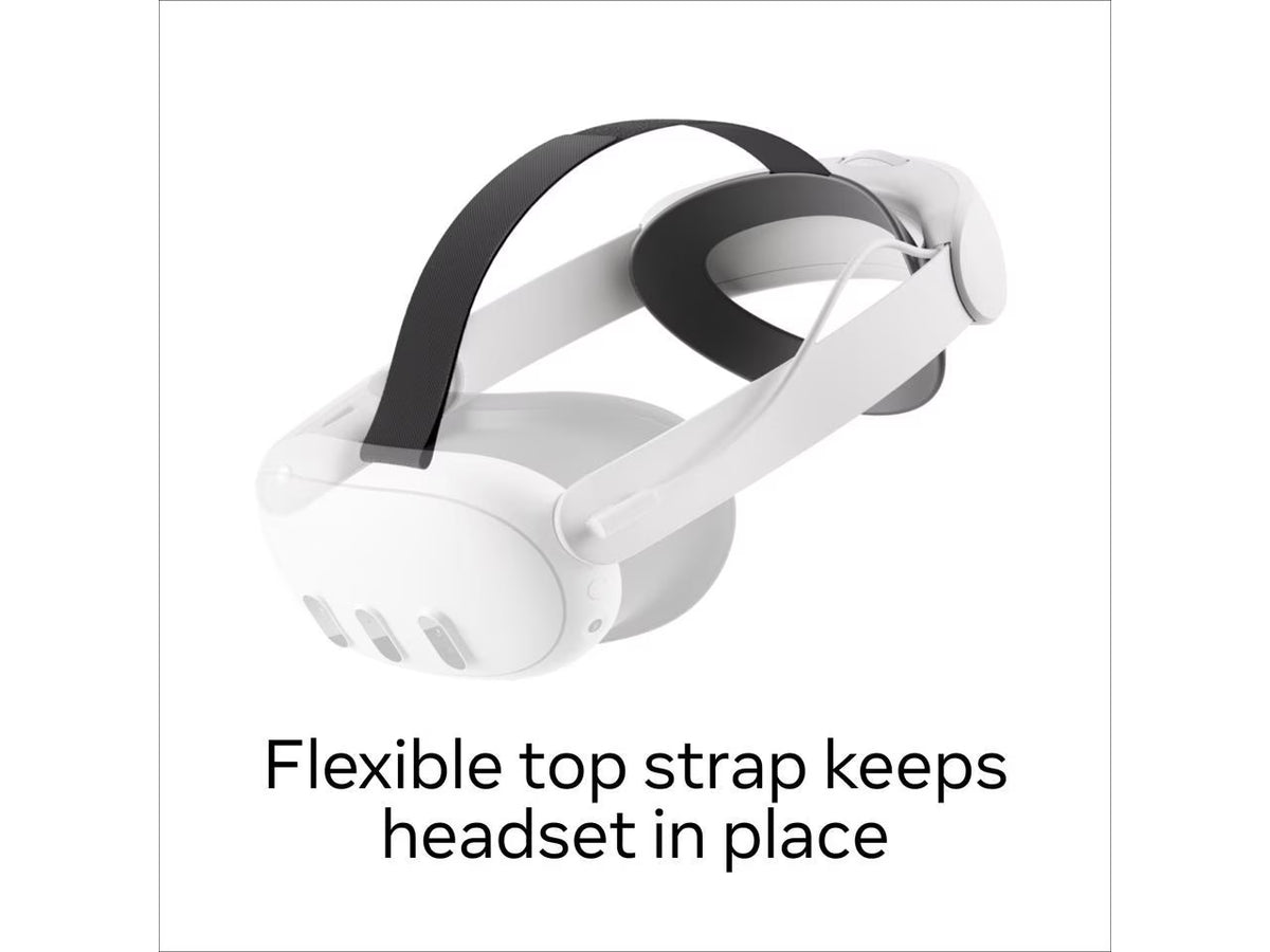 Quest 3 Elite Strap with VR Head Strap with Built-In Battery for  Quest, 3 Headsets