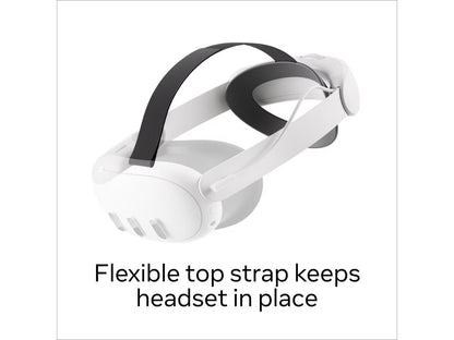 Quest 3 Elite Strap with VR Head Strap with Built-In Battery for  Quest, 3 Headsets