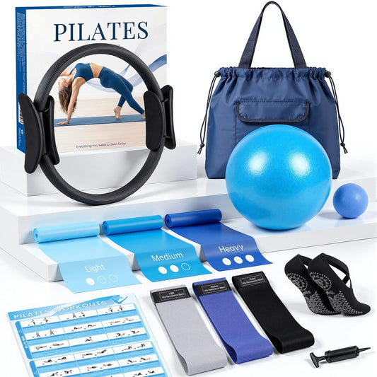 Pilates Kit, Complete Pilates Equipment for Women Home Workouts