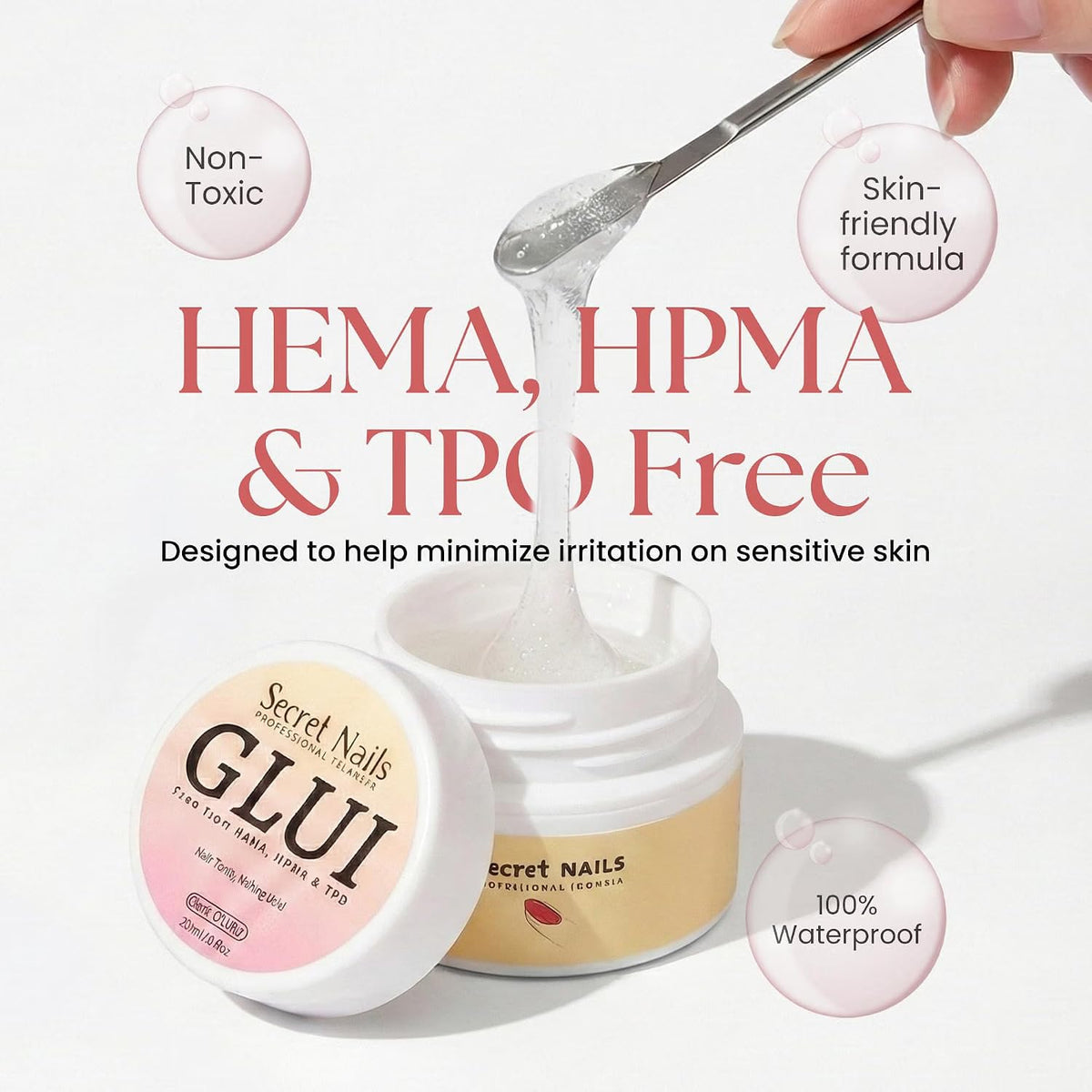 GLUI -  - Professional Nail GLUI for Press on Nails 15Ml