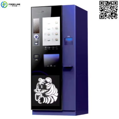 Customized New Smart Robot Vending Machine Bubble Tea Coffee Robot Vending Machine