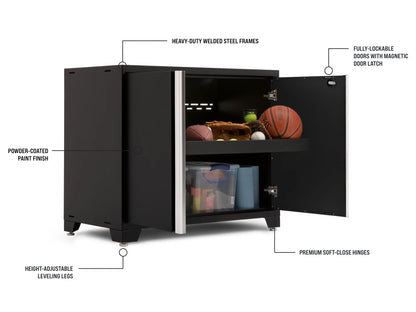 Pro Series 10PC Garage Cabinetry Set · 18-Gauge Steel · Fully-Welded · 192" W X 24" D X 84.75" H