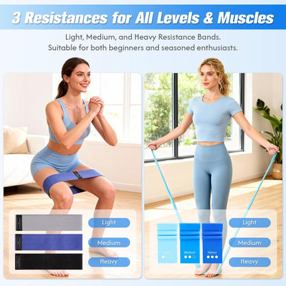 Pilates Kit, Complete Pilates Equipment for Women Home Workouts