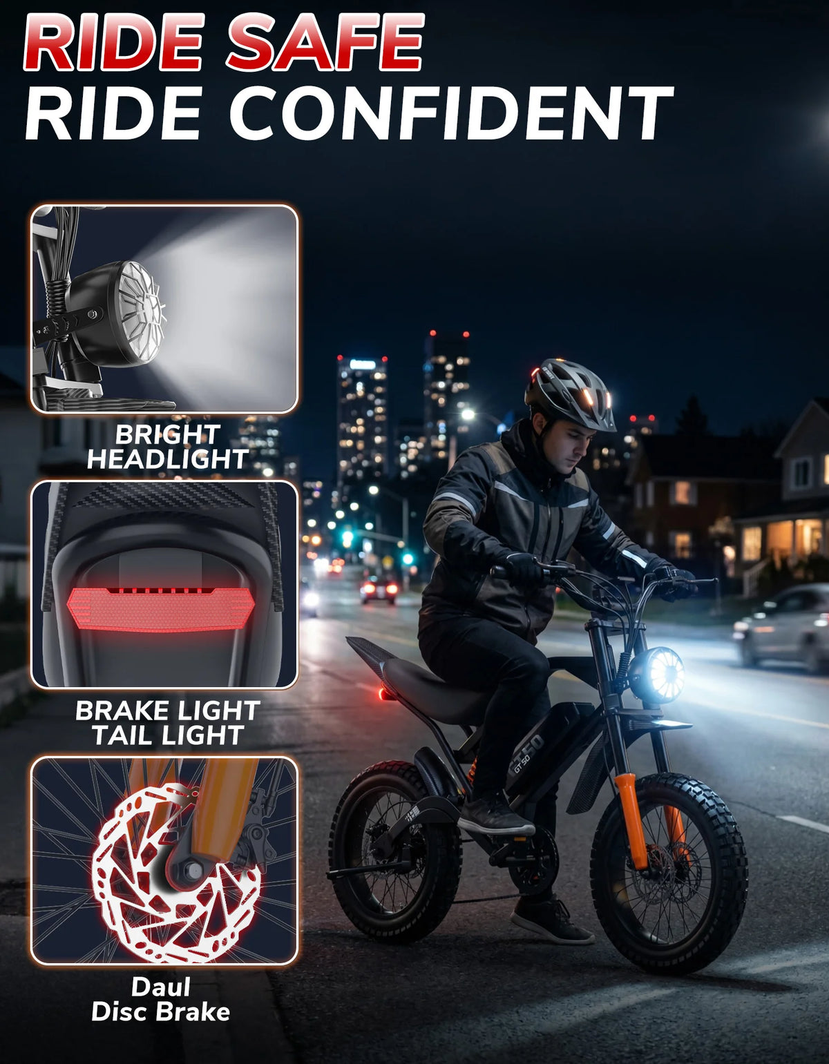 Postjoy GT50 Electric Dirt Bike