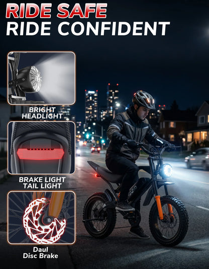 Postjoy GT50 Electric Dirt Bike