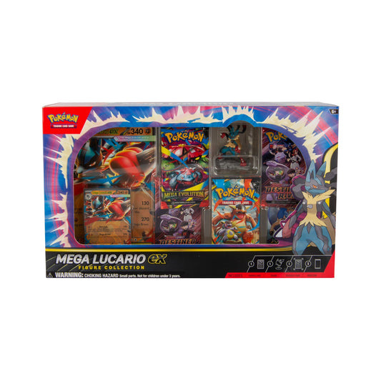 POKEMON MEGA LUCARIO EX FIGURE BOX