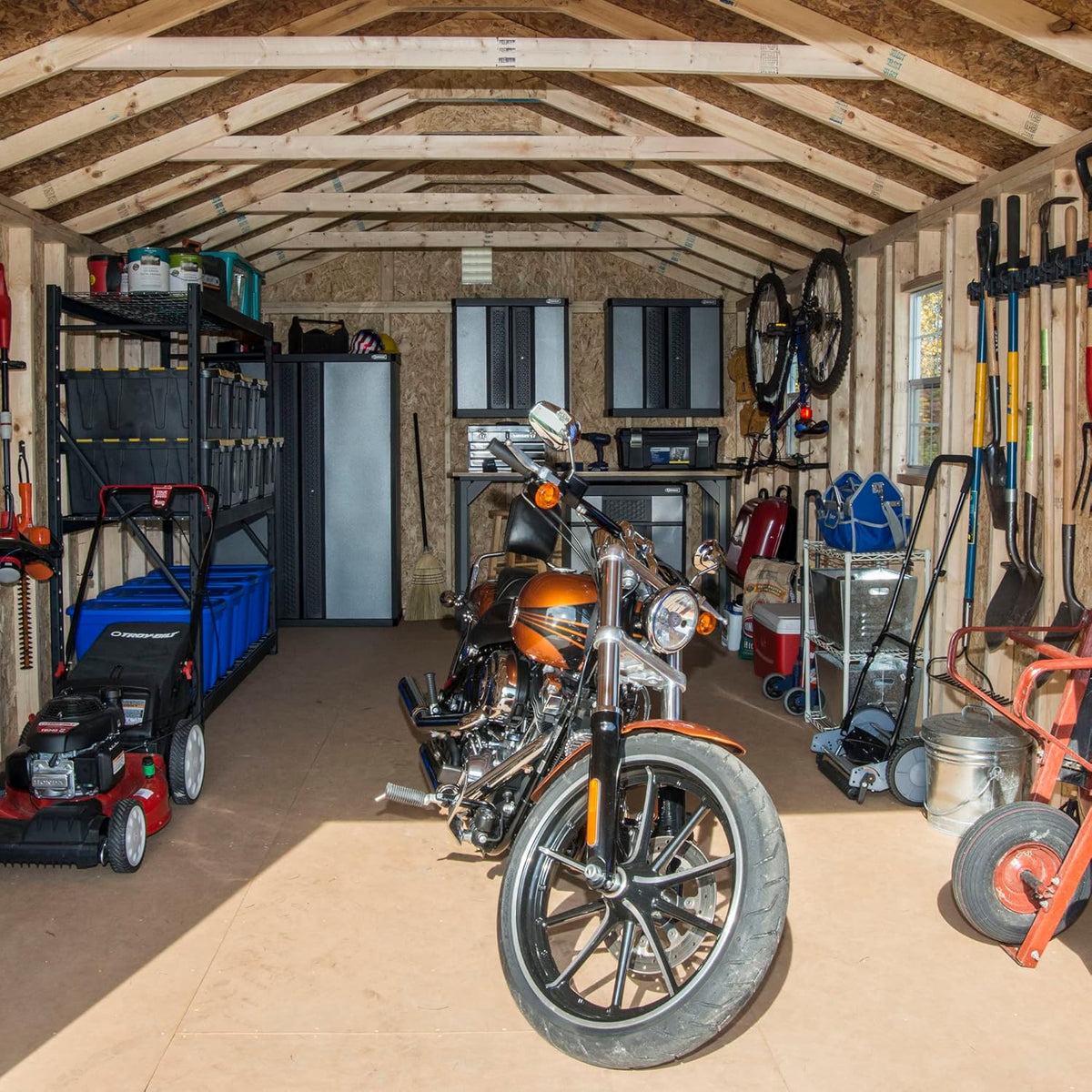 Manhattan 12X24 Garage Do-It-Yourself Wooden Storage Shed, Does Not Include Paint and Roofing Shingles