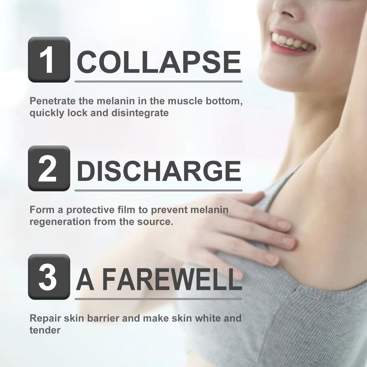 Snow Bleach Cream Whitening Melanin Removal Nourishing Brightening Repairing Black Removing Elbow Armpit  Cream