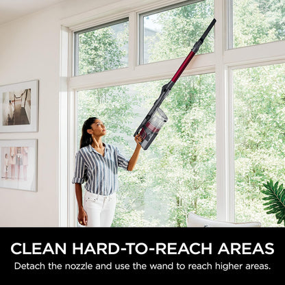 Shark Pet plus Cordless Stick Vacuum, Raspberry, IZ163H